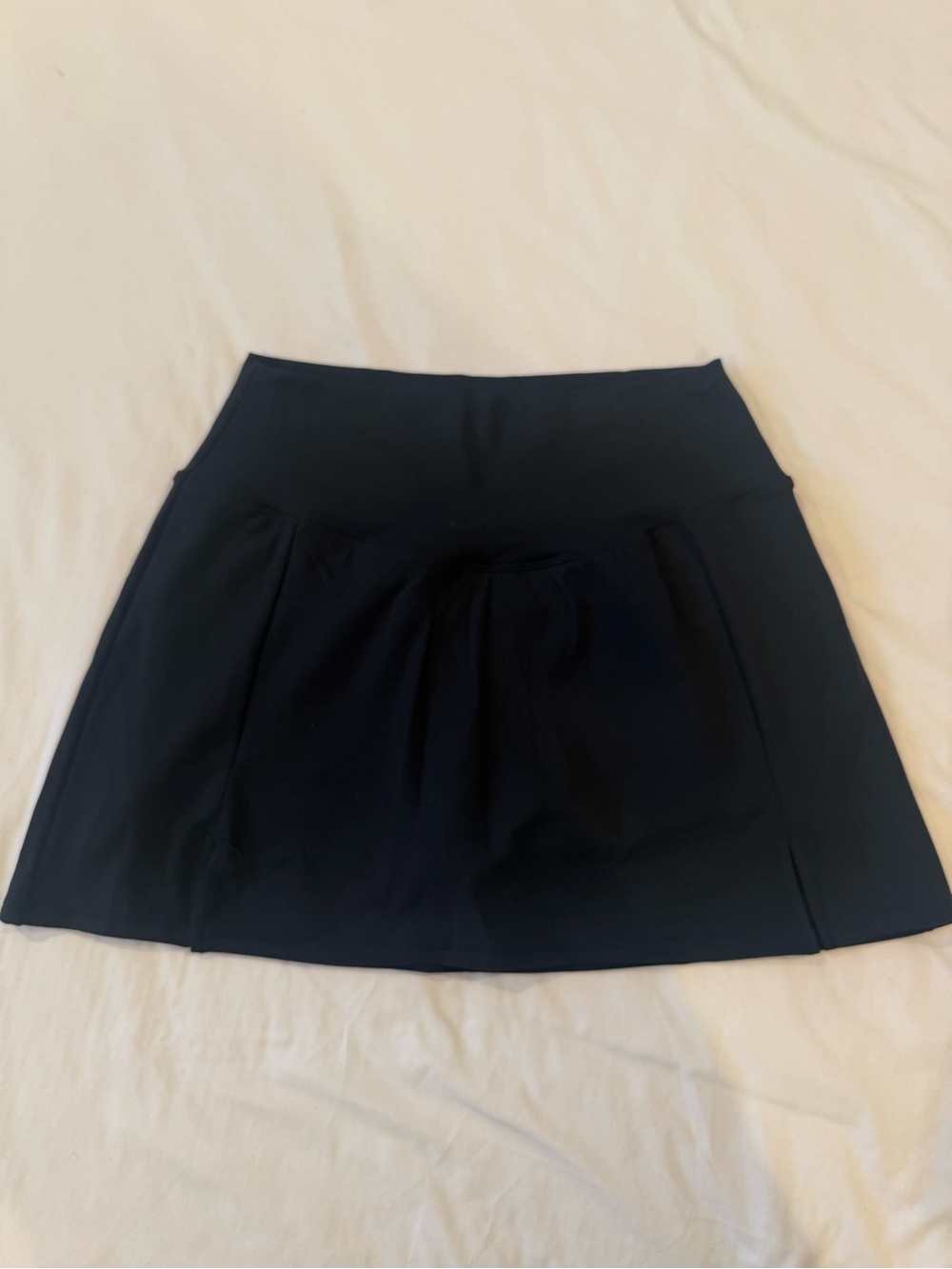 P'tula Black A-Line Skirt with Wide Waistband